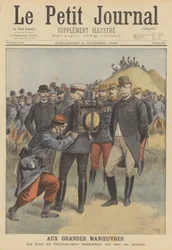 Die großen Manöver der französischen Armee